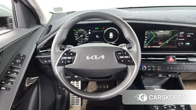 Kia Di Ol Nu Niro 2022 Темно-зеленый из Кореи, фото 4