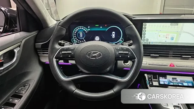 Hyundai The New Grandeur IG Hybrid 2022 Черный из Кореи, фото 4