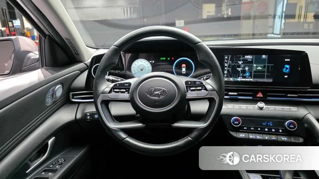 Hyundai Avante Hybrid (CN7) 2021 Серый из Кореи, фото 4