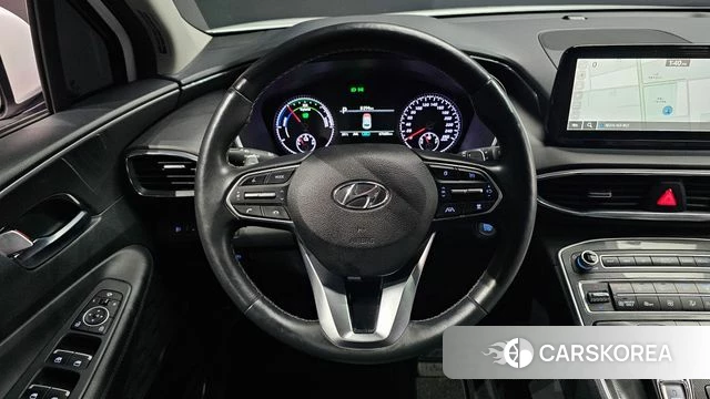 Hyundai The New Santa Fe 2022 Белый из Кореи, фото 4
