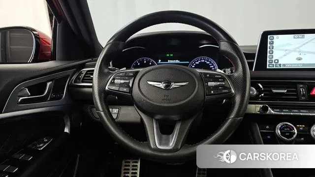 Genesis G70 2019 Красный из Кореи, фото 4