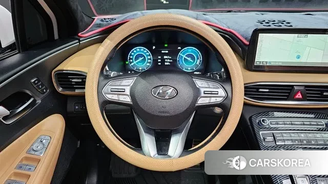 Hyundai The New Santa Fe 2022 Белый из Кореи, фото 4