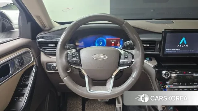 Ford Explorer 6th Generation 2021 Белый из Кореи, фото 4