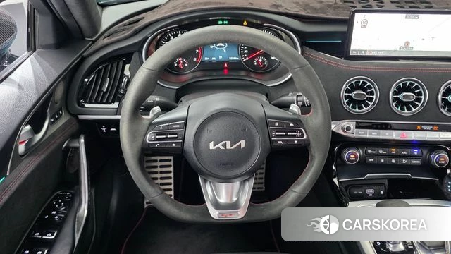 Kia Stinger Meister 2021 Темно-зеленый из Кореи, фото 4
