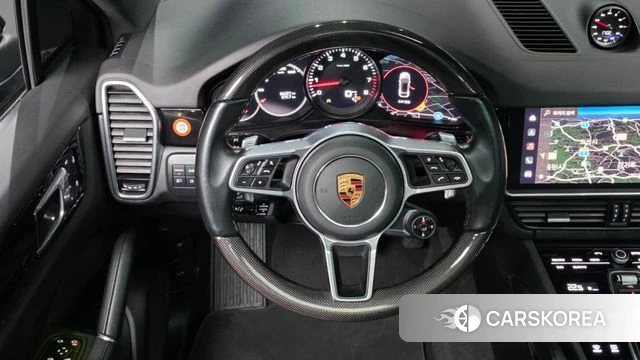 Porsche Cayenne (PO536) 2022 Черный из Кореи, фото 4