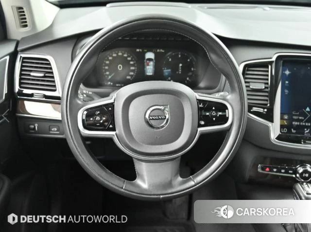 Volvo XC90 second Generation 2018 Небесно-голубой из Кореи, фото 4