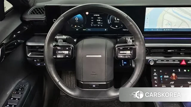 Hyundai Grandeur Hybrid (GN7) 2023 Черный из Кореи, фото 4