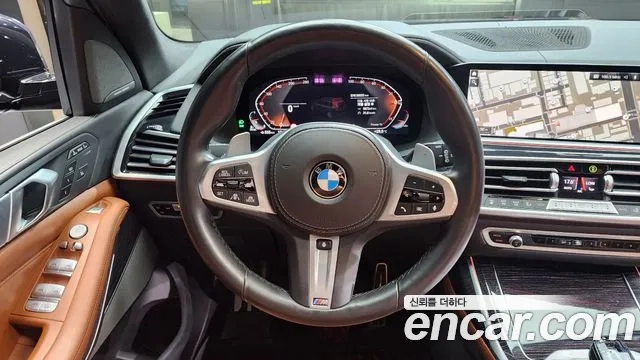 BMW X7 (G07) 2021 Черный из Кореи, фото 4