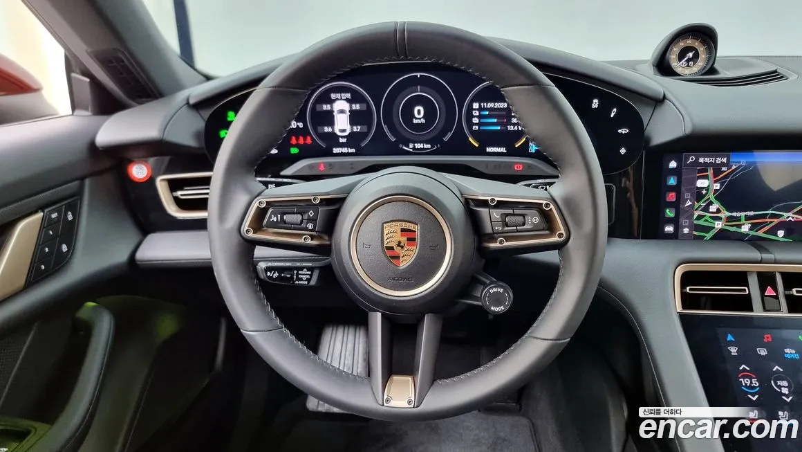 Porsche Taycan 2022 из Кореи, фото 4