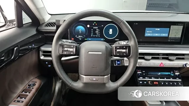 Hyundai Grandeur Hybrid (GN7) 2023 Белый из Кореи, фото 4