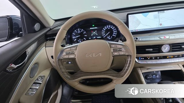 Kia The New K9 2nd generation 2021 Темно-зеленый из Кореи, фото 4