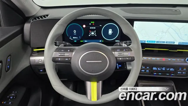 Hyundai Kona Hybrid (SX2) 2023 Белый из Кореи, фото 4