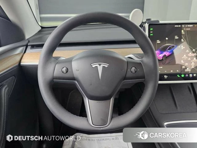 Tesla Model Y 2024 Черный из Кореи, фото 4