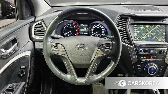 Hyundai Santa Fe The Prime 2018 Синий из Кореи, фото 4