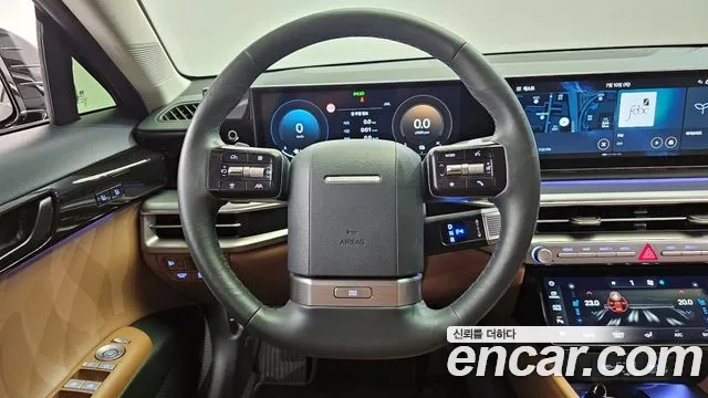 Hyundai Grandeur Hybrid (GN7) 2023 Черный из Кореи, фото 4