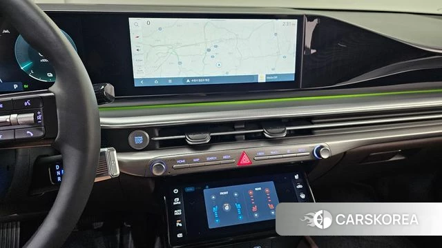Hyundai Grandeur Hybrid (GN7) 2024 Черный из Кореи, фото 4