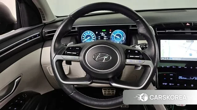 Hyundai Tucson Hybrid (NX4) 2022 Черный из Кореи, фото 4