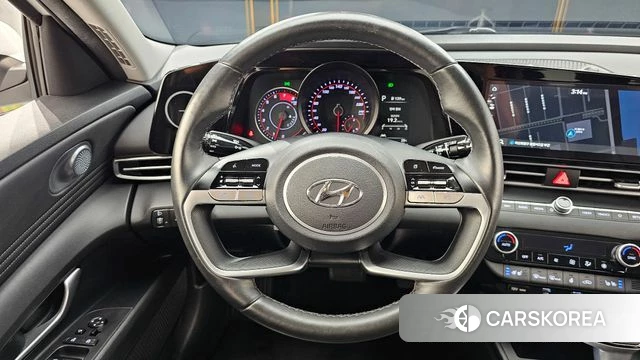 Hyundai Avante (CN7) 2022 Белый из Кореи, фото 4