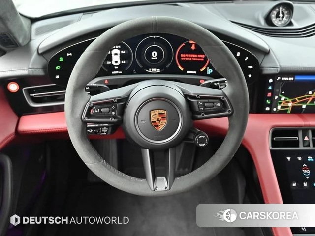 Porsche Taycan 2022 Серебристо-серый из Кореи, фото 4