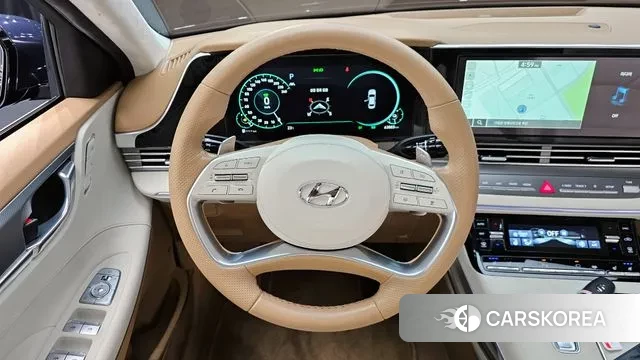 Hyundai The New Grandeur IG Hybrid 2021 Синий из Кореи, фото 4