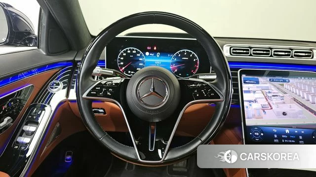 Mercedes-Benz S-Class W223 2022 Синий из Кореи, фото 4