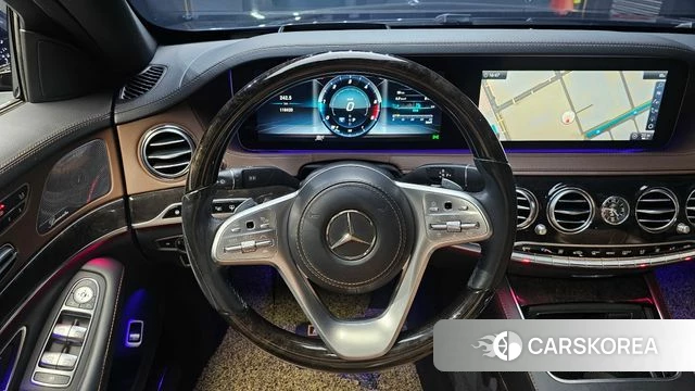 Mercedes-Benz S-Class W222 2018 Синий из Кореи, фото 4
