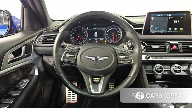 Genesis G70 2018 Синий из Кореи, фото 4