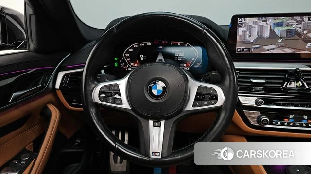 BMW 5 Series (G30) 2021 Черный из Кореи, фото 4