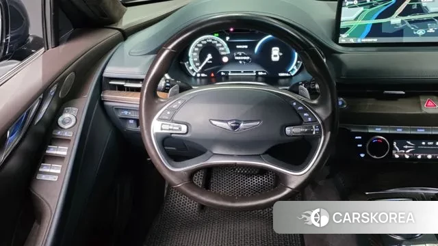 Genesis G80 (RG3) 2021 Синий нефрит из Кореи, фото 4