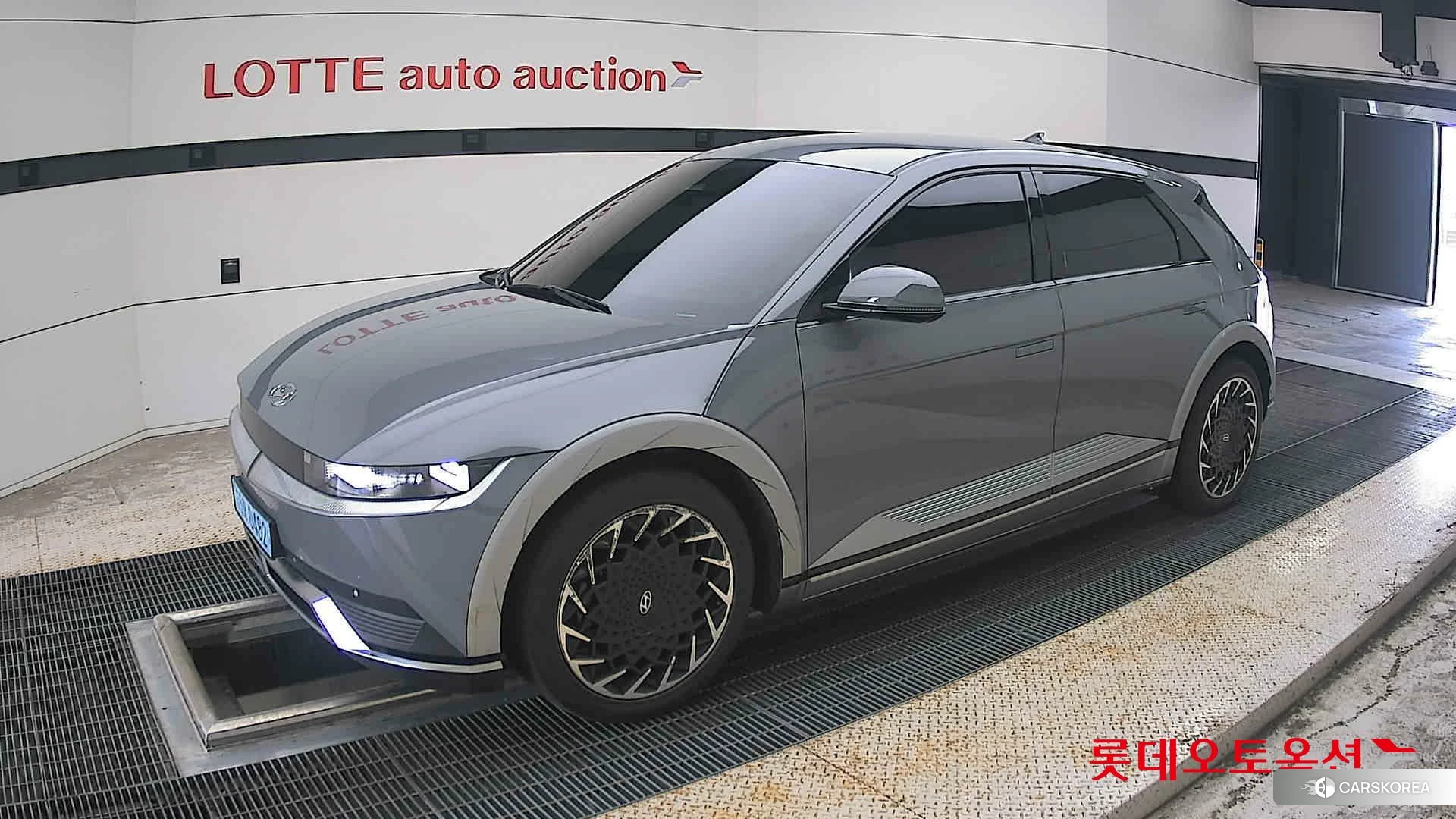 Hyundai IONIQ 5 2022 Galactic Grey Metallic из Кореи, фото 4