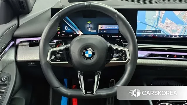 BMW 5 Series (G60) 2024 Черный из Кореи, фото 4