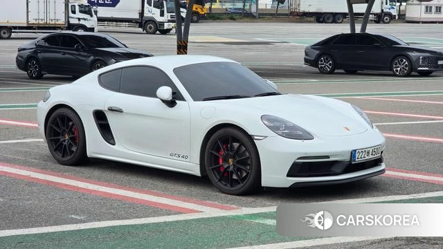 Porsche 718 Cayman 2021 Белый из Кореи, фото 4