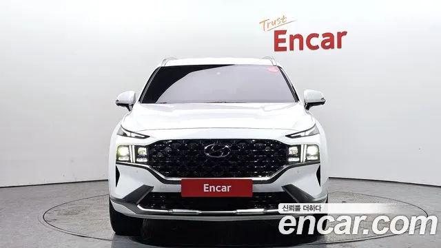 Hyundai The New Santa Fe 2023 Белый из Кореи, фото 4