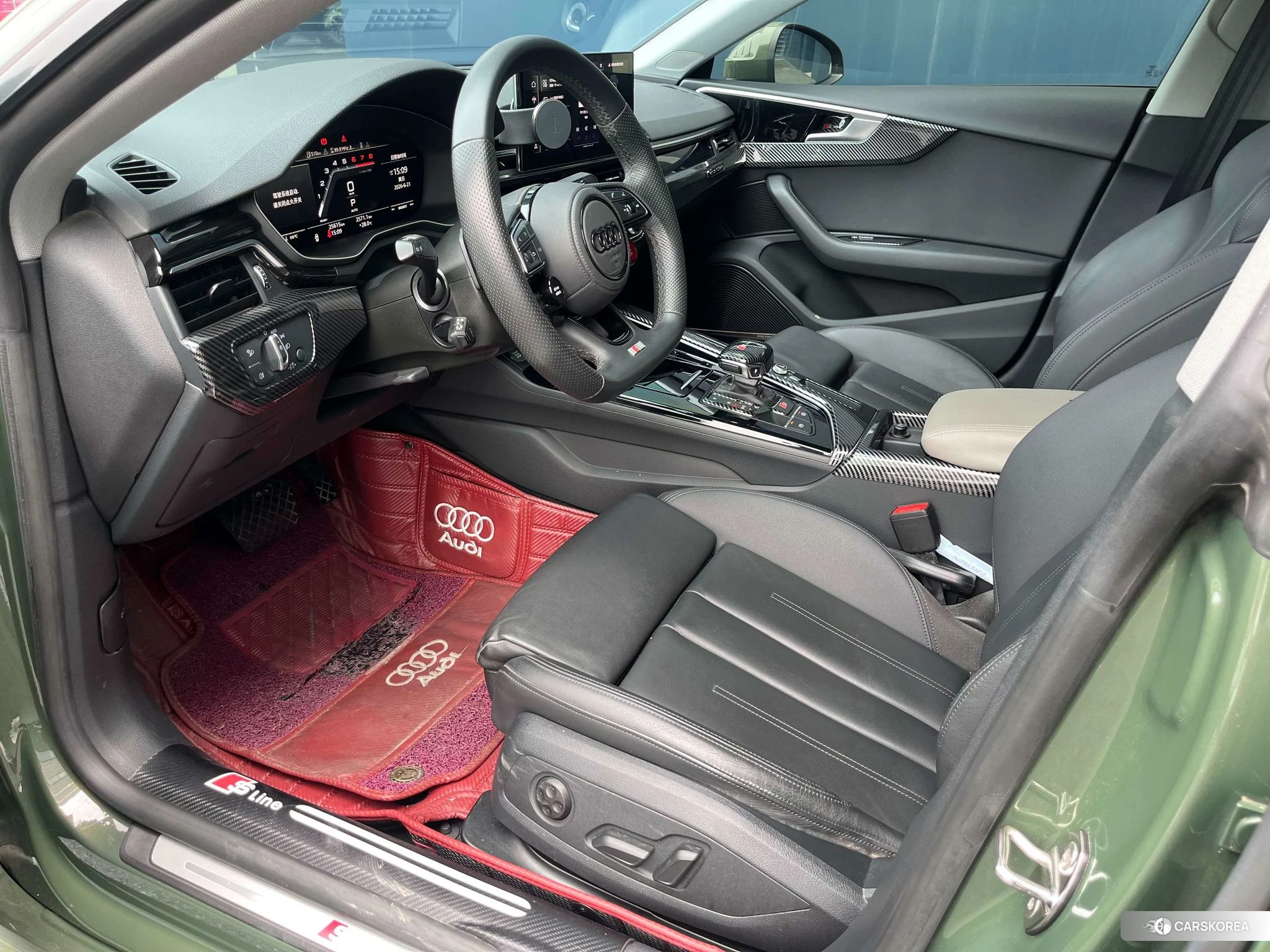 Audi A5 2021 Зеленый из Китая, фото 4