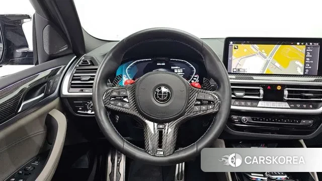 BMW X4M (G02) 2024 Черный из Кореи, фото 4