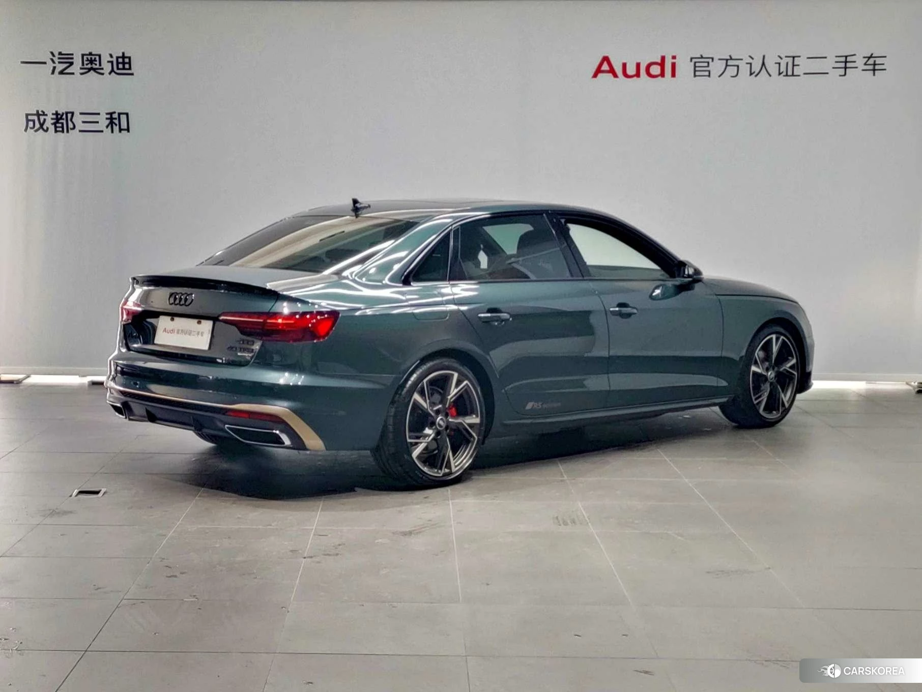 Audi A4L 2023 Зеленый из Китая, фото 4