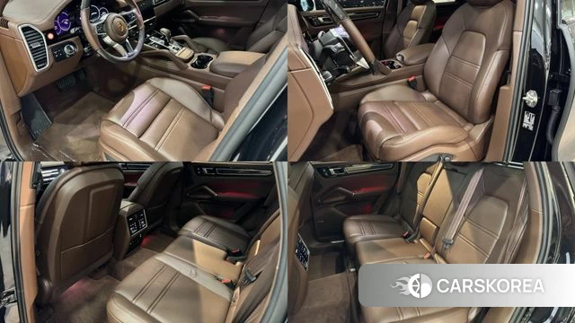 Porsche Cayenne (PO536) 2023 Черный из Кореи, фото 4