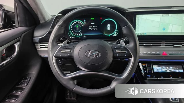 Hyundai The New Grandeur IG Hybrid 2022 Черный из Кореи, фото 4