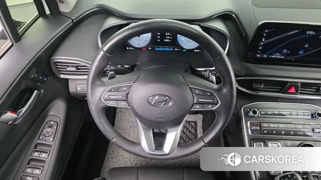 Hyundai The New Santa Fe 2023 Белый из Кореи, фото 4