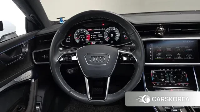 Audi A7 (4K) 2021 Белый из Кореи, фото 4