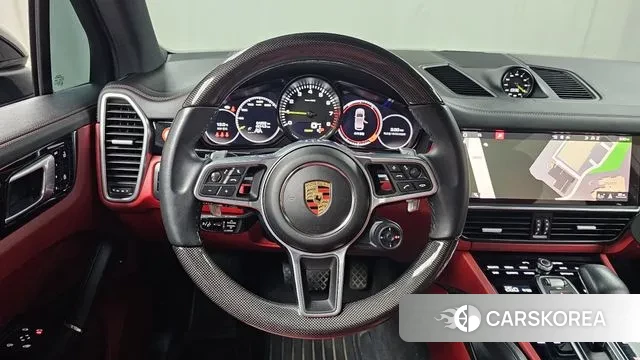 Porsche Cayenne (PO536) 2021 Черный из Кореи, фото 4