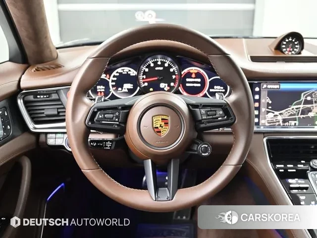 Porsche Panamera (971) 2021 Черный из Кореи, фото 4