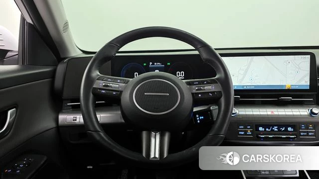 Hyundai Kona Hybrid (SX2) 2023 Белый из Кореи, фото 4