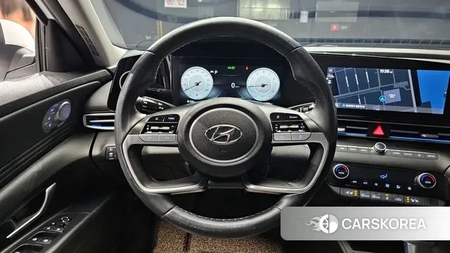 Hyundai Avante (CN7) 2021 Белый из Кореи, фото 4