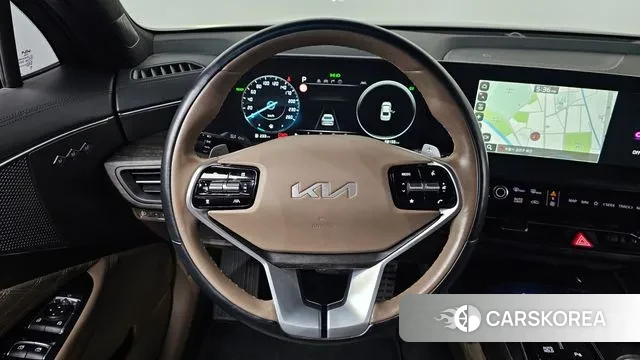 Kia K8 Hybrid 2023 Черный из Кореи, фото 4