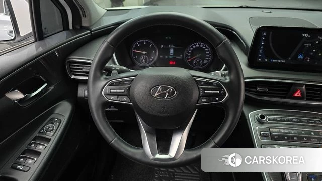 Hyundai The New Santa Fe 2021 Белый из Кореи, фото 4