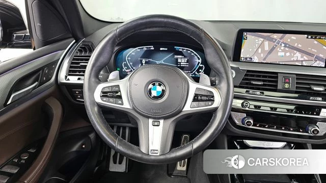 BMW X3 (G01) 2021 Черный из Кореи, фото 4