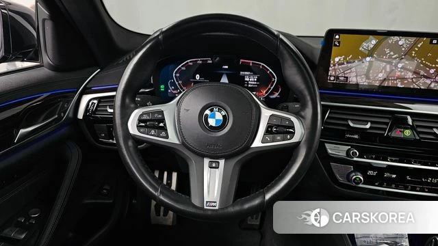 BMW 5 Series (G30) 2022 Черный из Кореи, фото 4