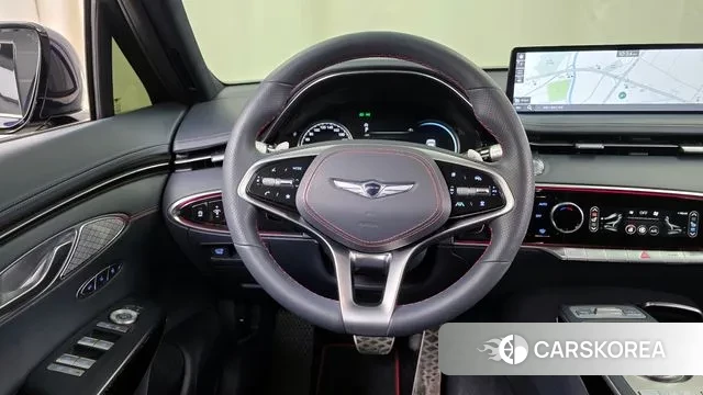 Genesis GV70 2021 Синий из Кореи, фото 4