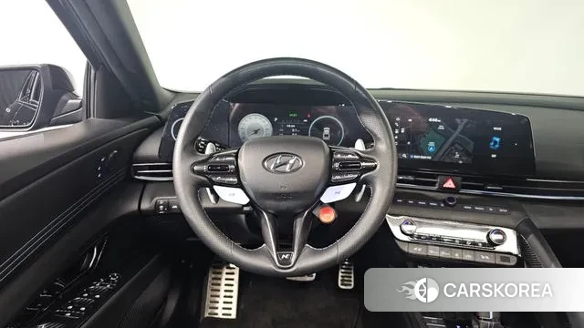 Hyundai Avante (CN7) 2023 Черный из Кореи, фото 4